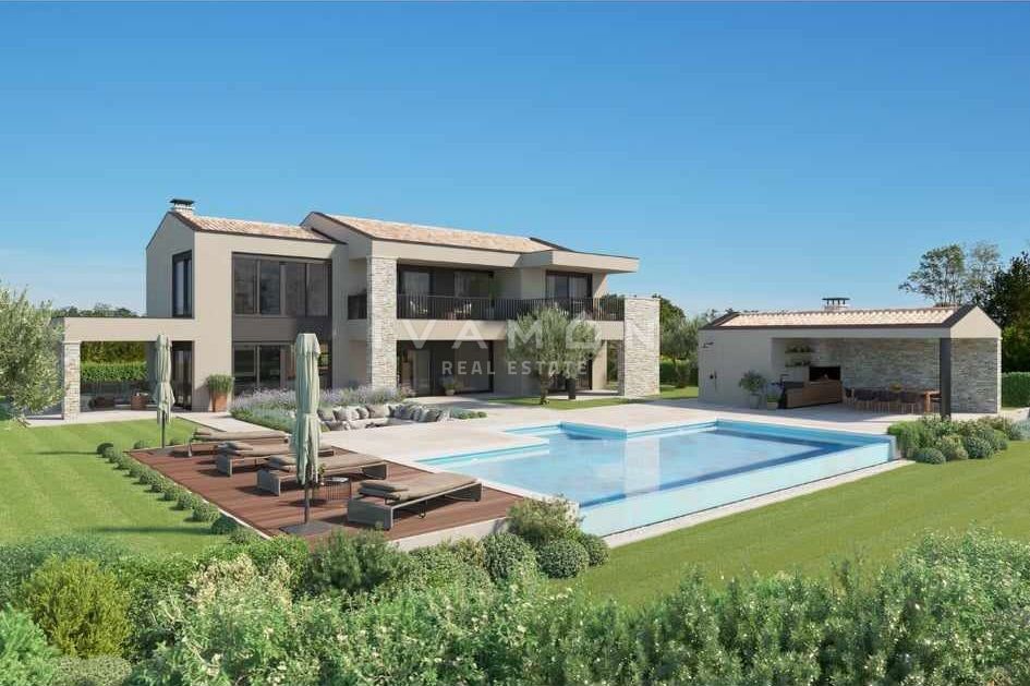 Čudovita vila s štirimi spalnicami, 180° pogled na morje