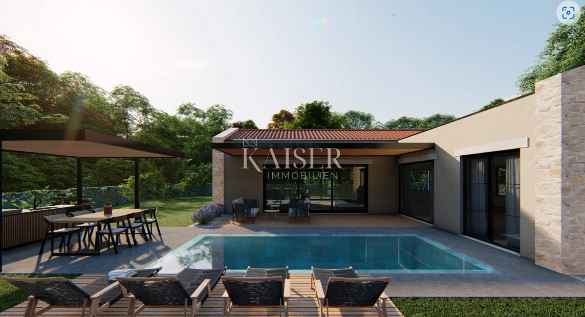 Istrien – Poreč, Villenprojekt mit Baugenehmigung