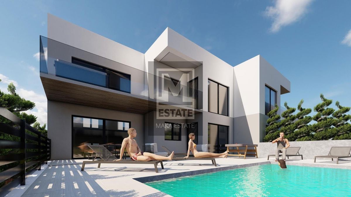 Poreč, surroundings, Luxurious apartment with swimming pool