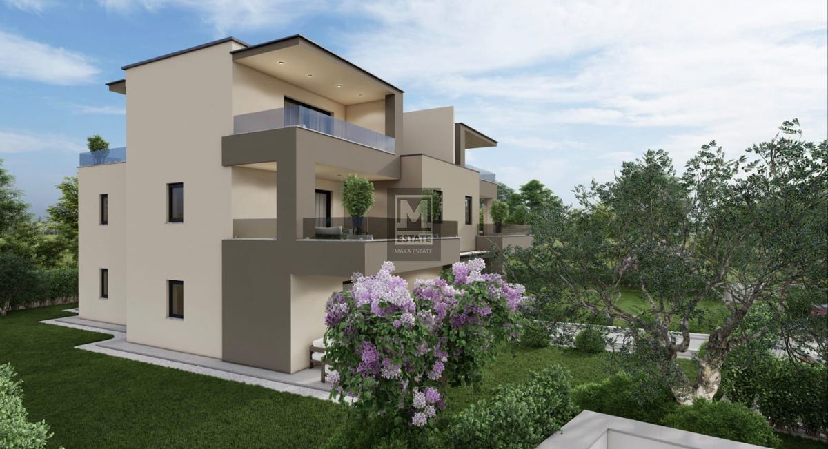 Poreč, surroundings, Luxury two-story apartment in a new building