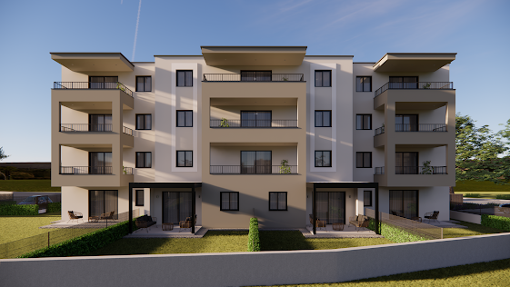 Poreč, surroundings, two-bedroom apartment with sea view!