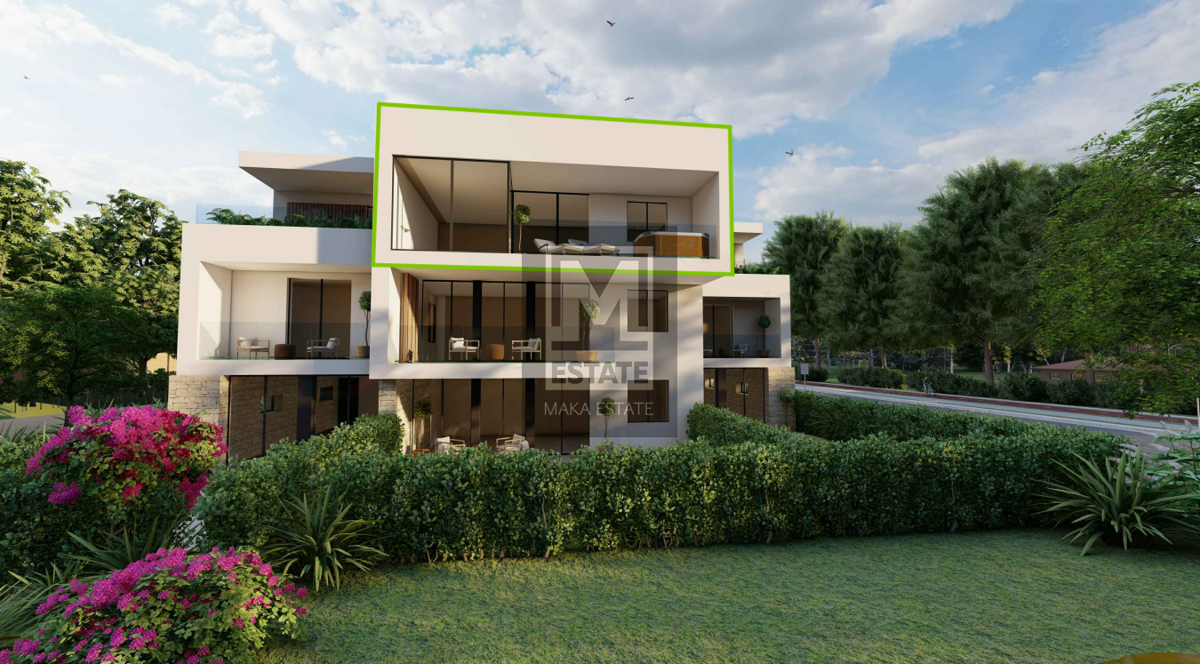 Poreč, three-room apartment with sea view in a TOP location