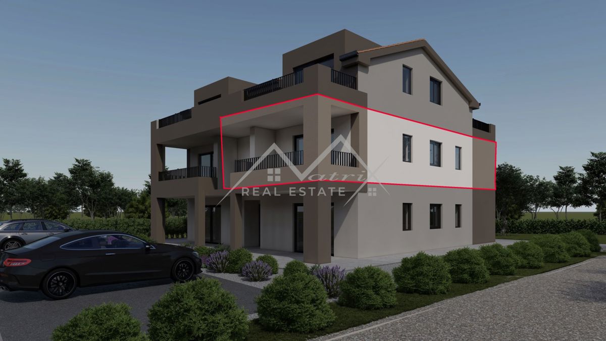 Poreč, dvosoban stan na prvom katu mirnom mjestu