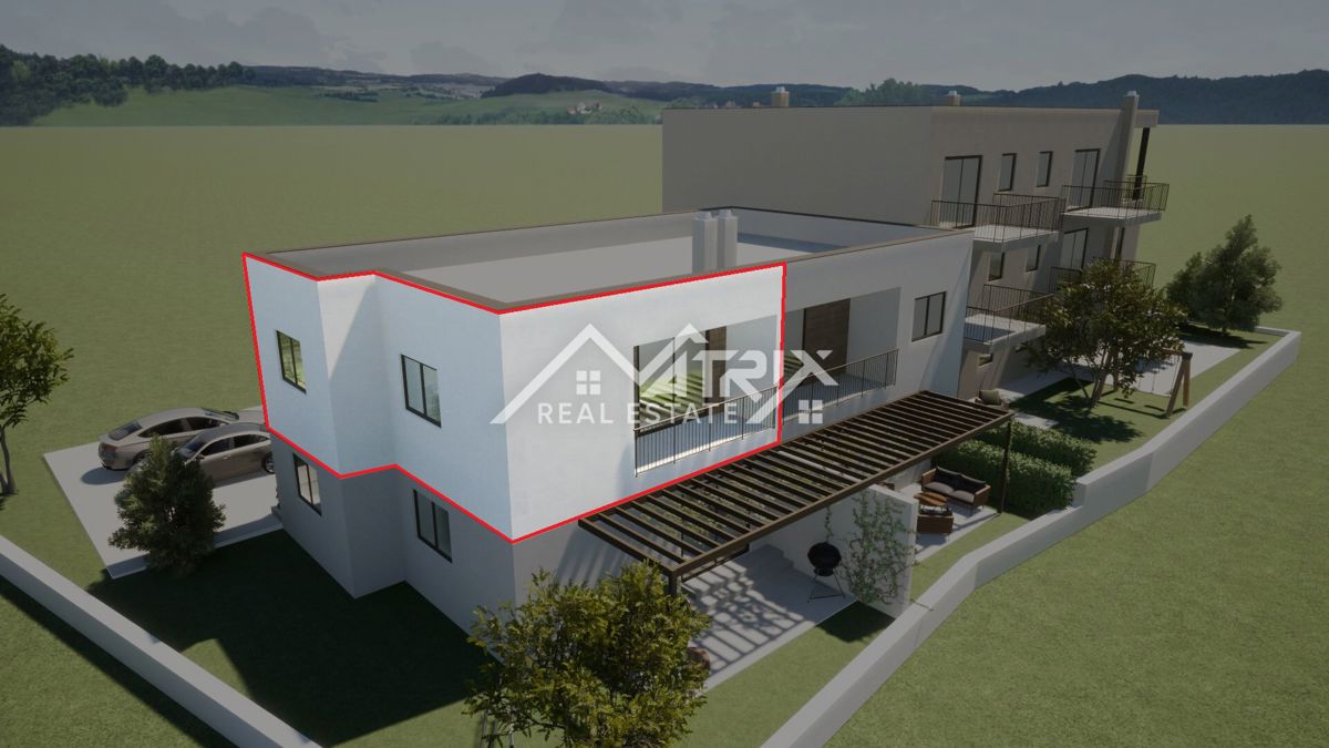 Poreč area, 2-bedroom apartment just 3 km from the sea, New!