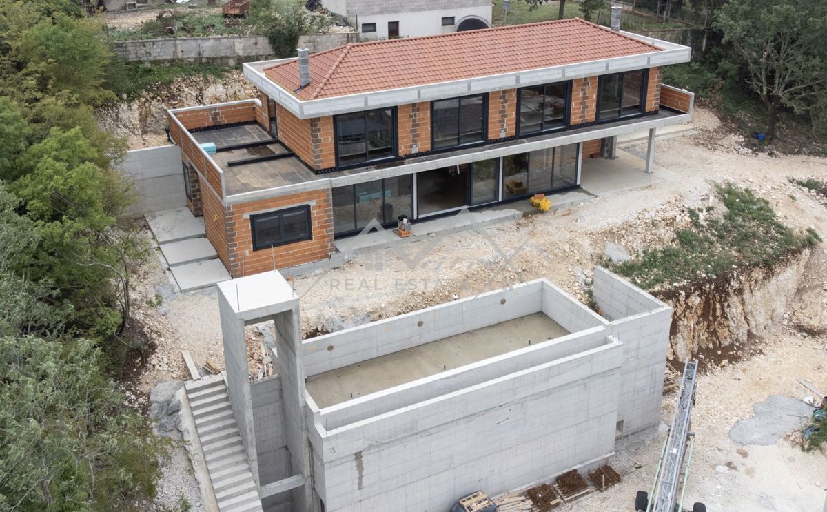 Poreč, okolica - Zadivljujuća jedinstvena vila, pogled more