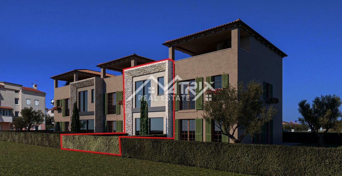 Poreč, lepa vrstna hiša blizu središča mesta