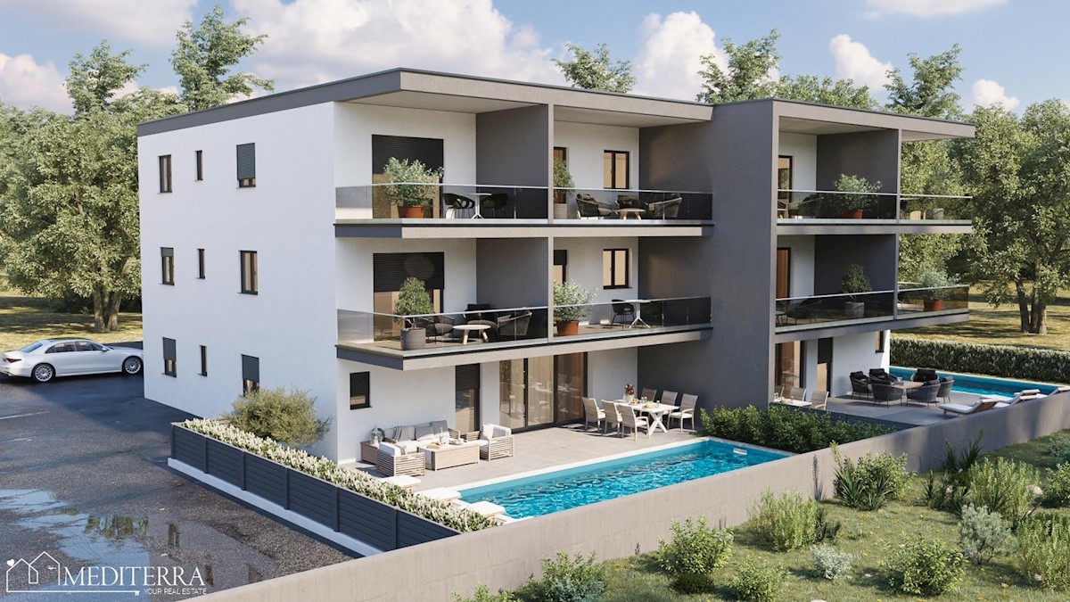 Ekskluzivno u ponudi - novogradnja na dobroj lokaciji, Novigrad, Istra