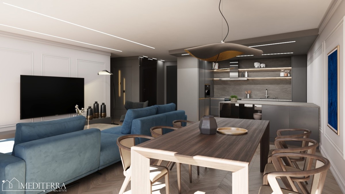 Apartment with three bedrooms and sea view, Poreč, Istria