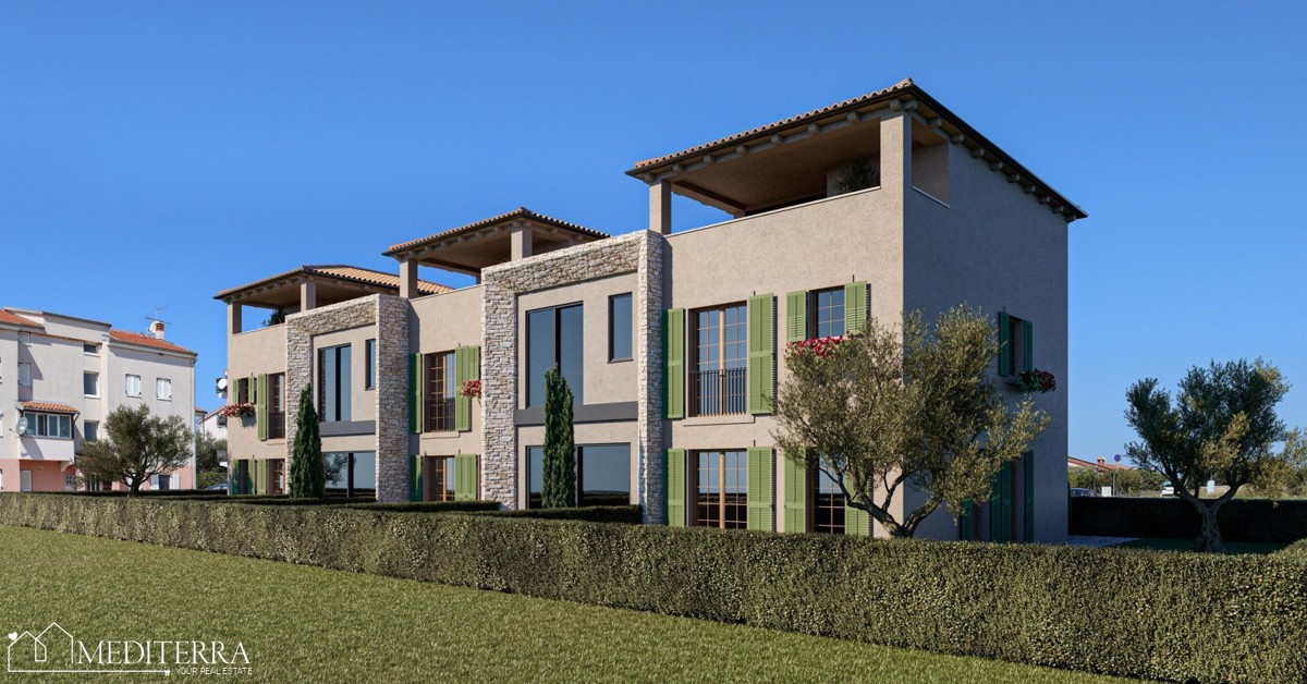 Kuća u nizu sa dvije spavaće sobe, Poreč, Istra