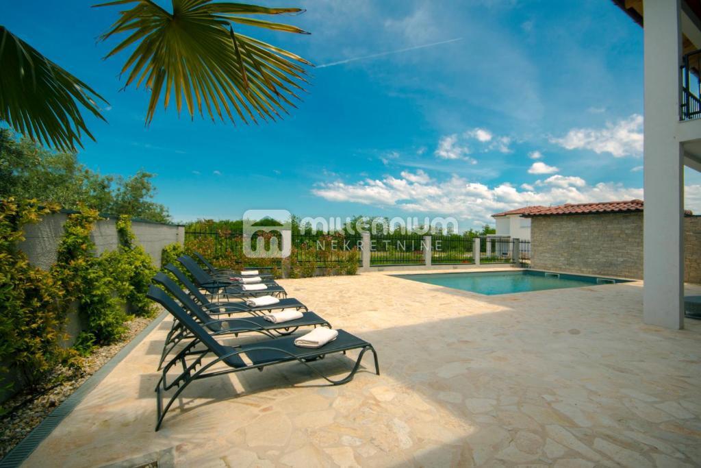 Istra, okolica Poreča, novogradnja, vila s bazenom