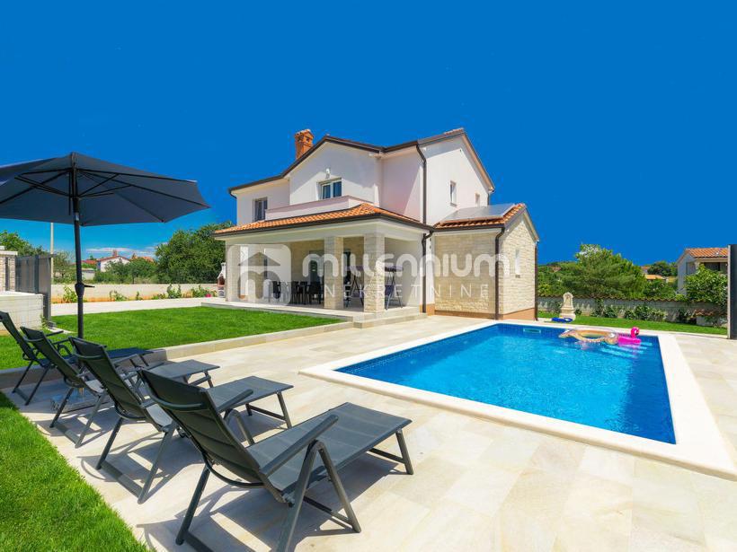 Istra, Nova Vas, nova kuća s bazenom 