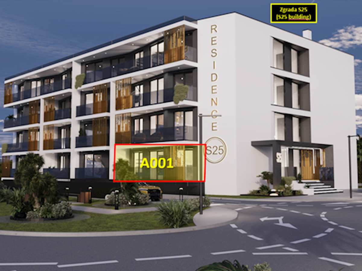 Wohnung Poreč, 74,86m2