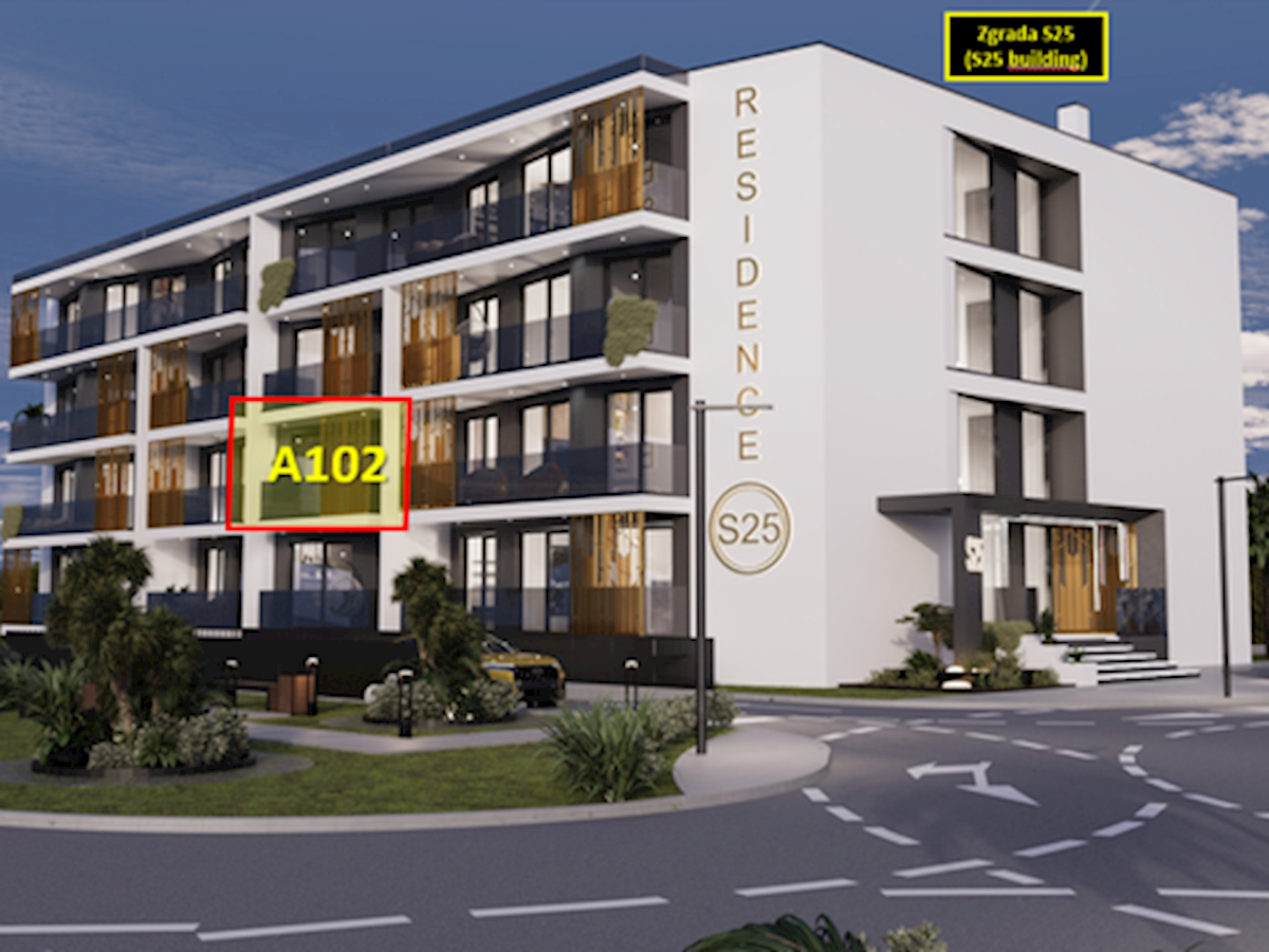 Wohnung Poreč, 58,12m2