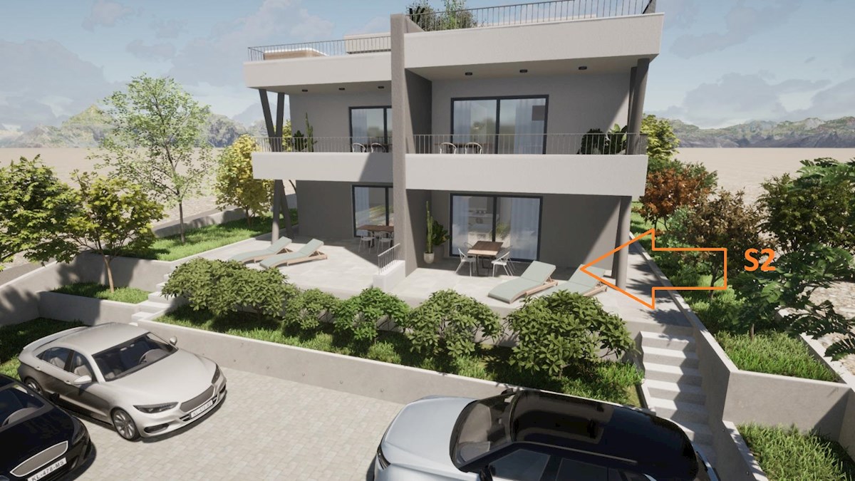 Vodice, novi apartmaji s pogledom na morje