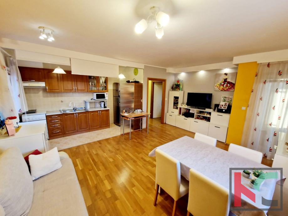 Istra, Pula,stan 2SS+DB 68,38m2 sa loggiom i balkonom, novija gradnja, #prodaja