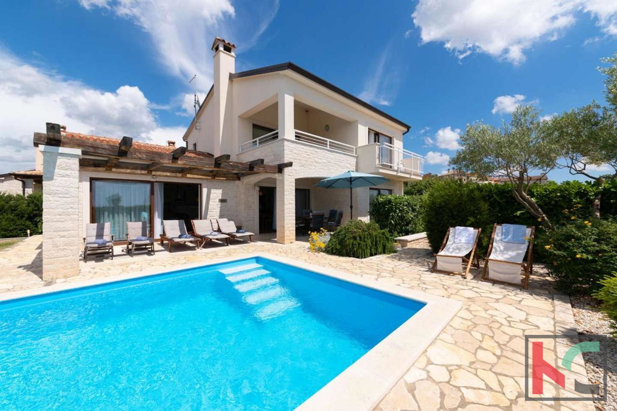 Istra, Poreč okolica, vila 166 m2 s panoramskim pogledom na more, #prodaja