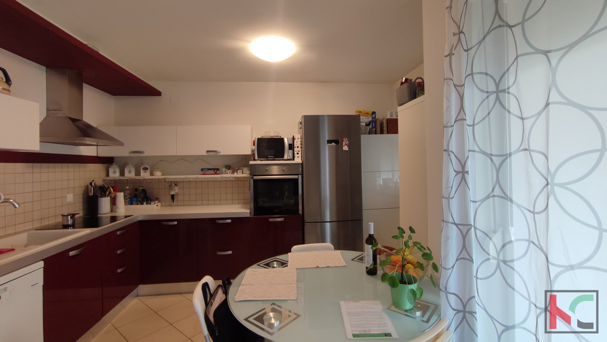 Istra, Pula, namješten stan 2SS+DB 70,86m2, prizemlje sa terasom, #prodaja