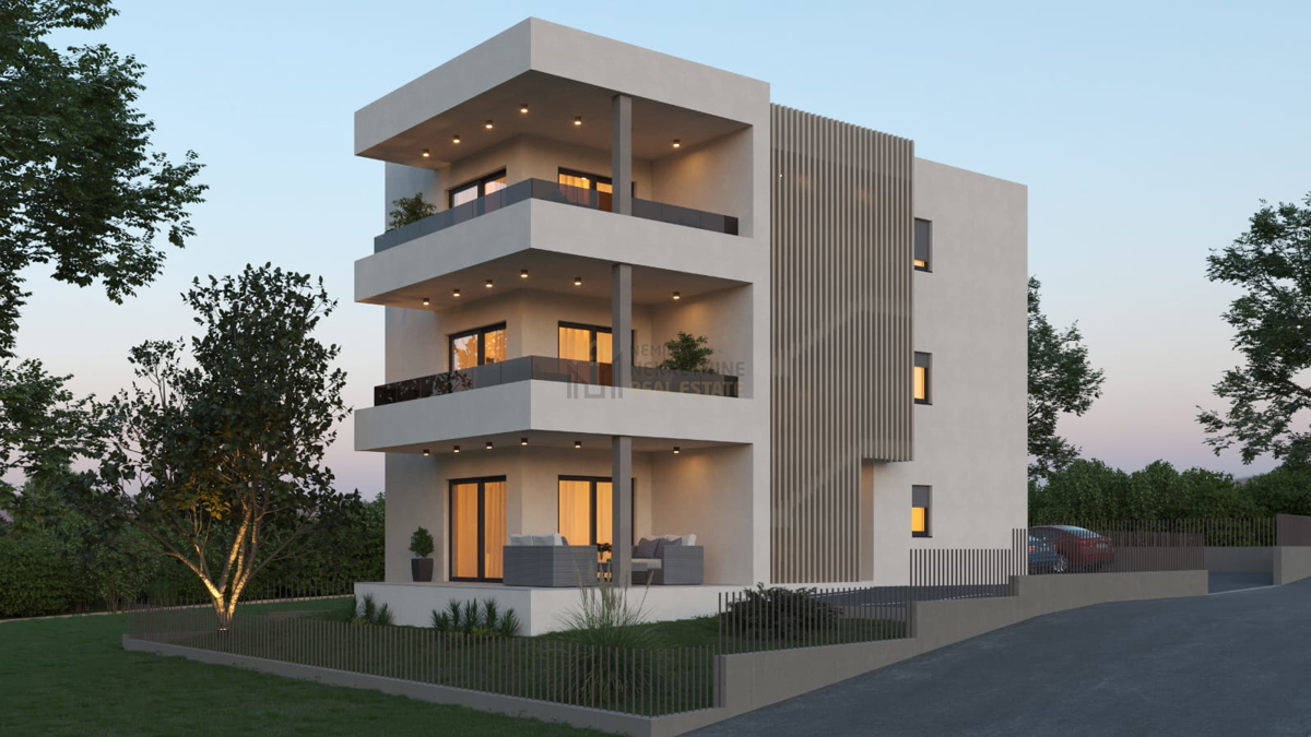 Vodice, novi apartmani sa pogledom, 300 m od mora
