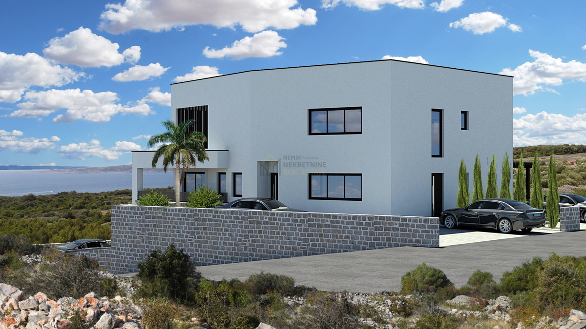 VODICE, NOVOGRADNJA, DVOSOBAN STAN SA VRTOM