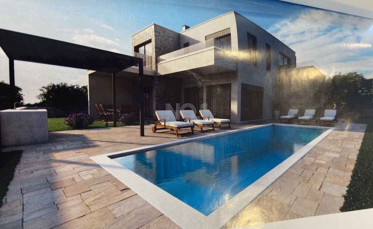 Poreč - Villa im Bau