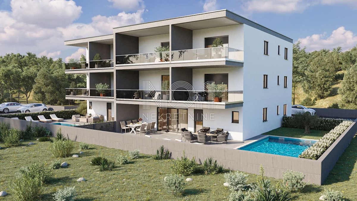 Novigrad - stanovi u vrhunskoj novogradnji s pogledom na more