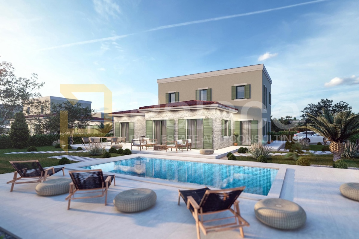 Moderno dizajnirana vila s infinity bazenom, Poreč