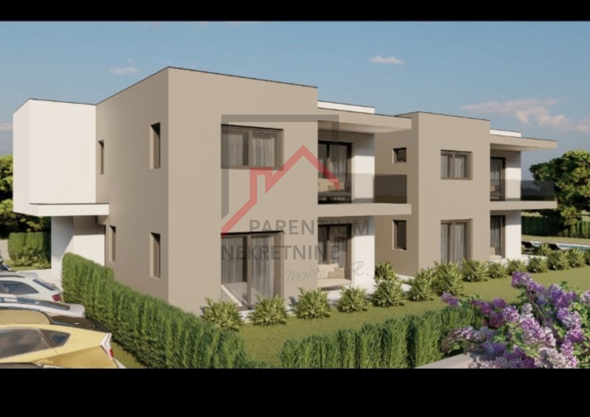 Poreč, surroundings, two-bedroom apartment with a garden and a pool!