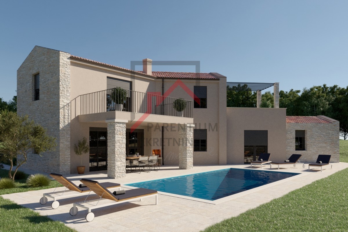 Istra, Poreč okolica - Moderna vila s bazenom i pogledom