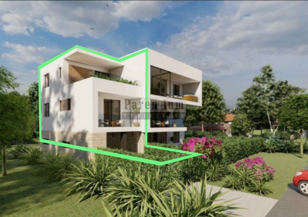 Poreč, Luksuzna kuća u nizu s pogledom na more!