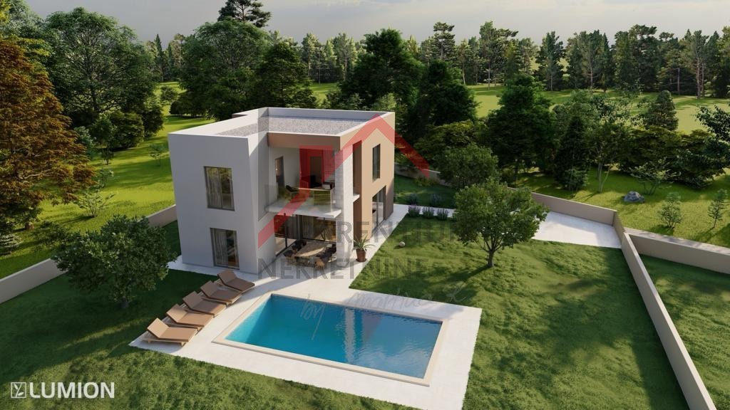 Moderna vila s bazenom u blizini Poreča – Idealna za život i investiciju!