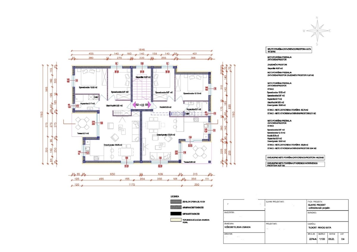 POREČ-WOHNUNG IN EINEM NEUEN GEBÄUDE 1000 M VOM STRAND ENTFERNT ZU VERKAUFEN