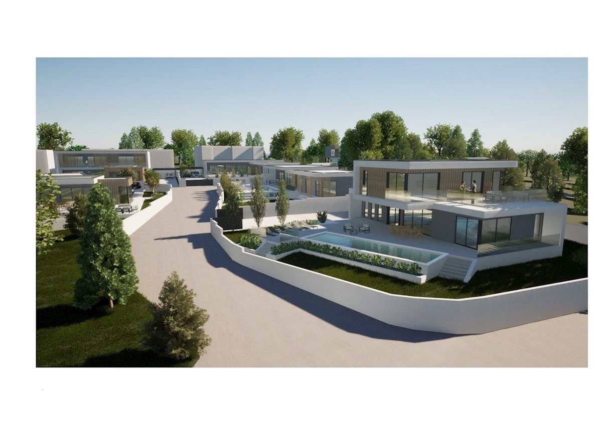 POREČ-LUKSUZNA VILA V GRADNJI