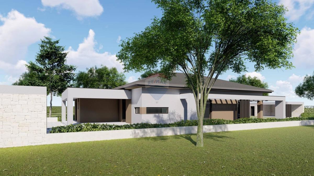 Istra, Baderna-kuća u visokoj roh-bau fazi 