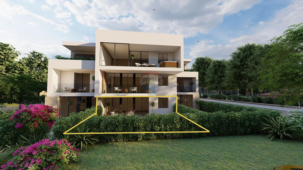 Wohnung Poreč, 81m2