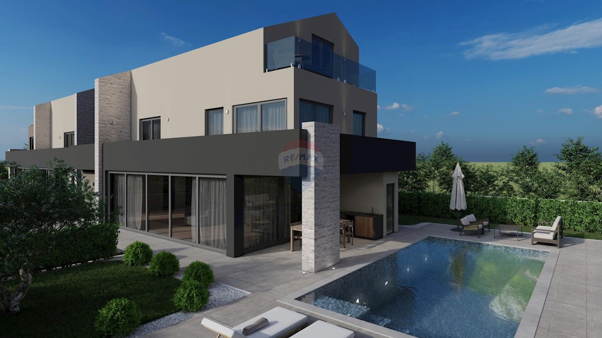 POREČ-moderna vila s pogledom na more