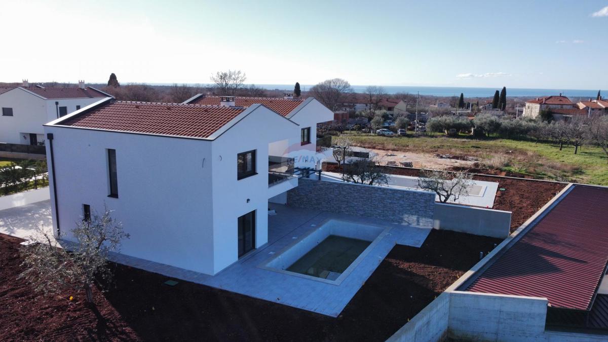 Istra, Poreč okolica - Nova moderna kuća s garažom