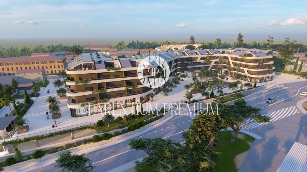 Luxury new building in the center of Poreč, 50m from the beach and the old town