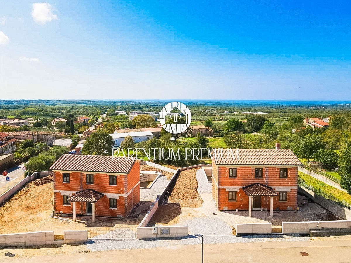 Istrische Steinvilla mit Meerblick