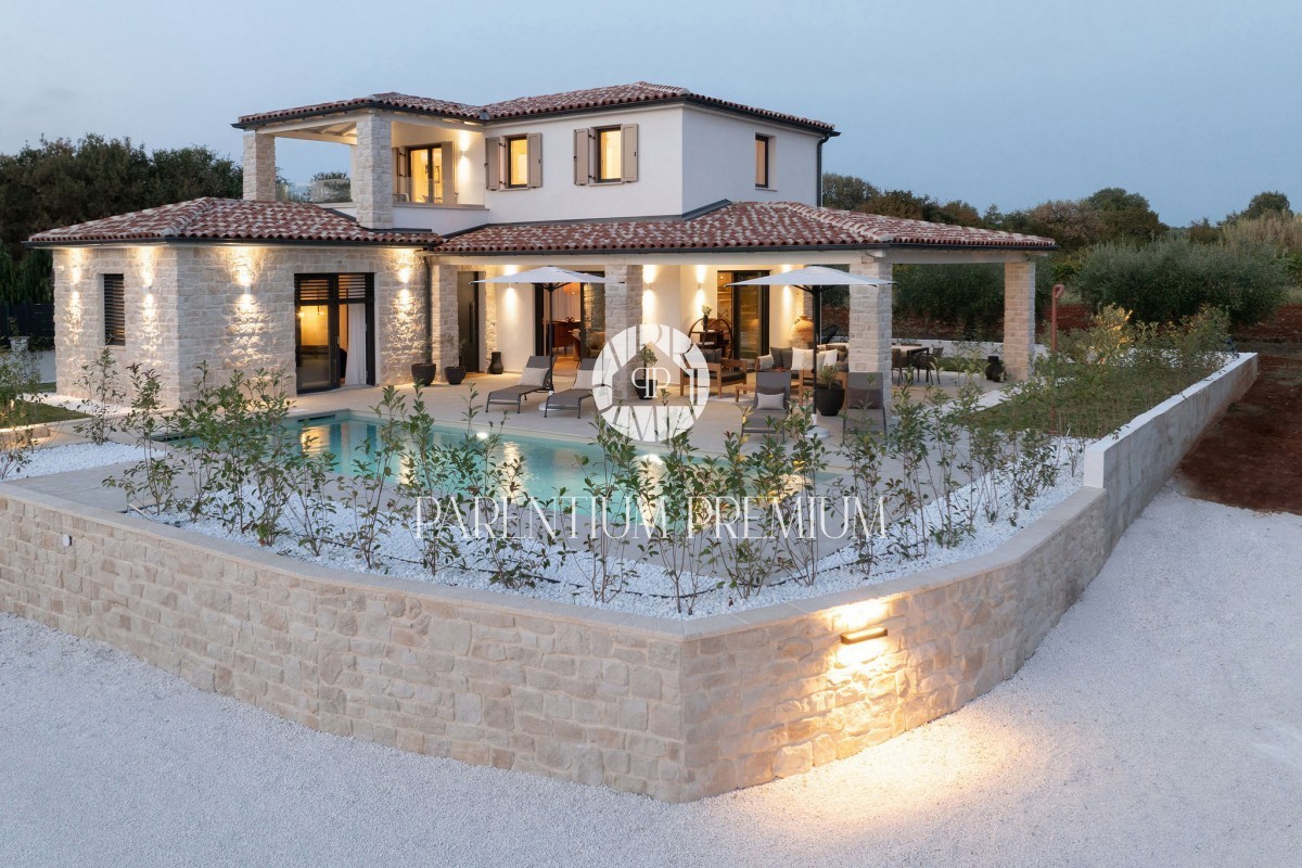 Wunderschöne Designervilla 5 km vom Meer entfernt