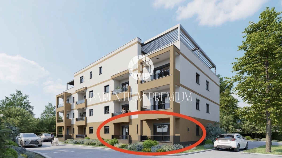 Apartment on the ground floor with terraces and a garden of 100m2 in a sought-after location