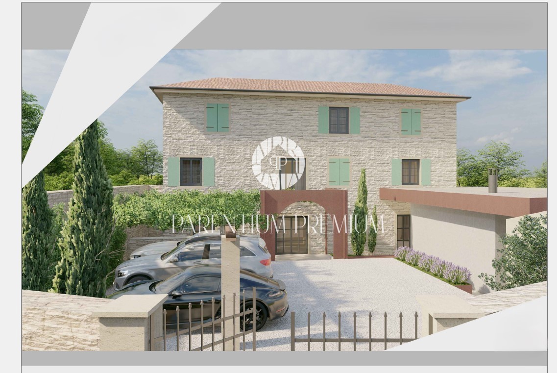 Istrisches Haus zur Renovierung mit konzeptionellem Design