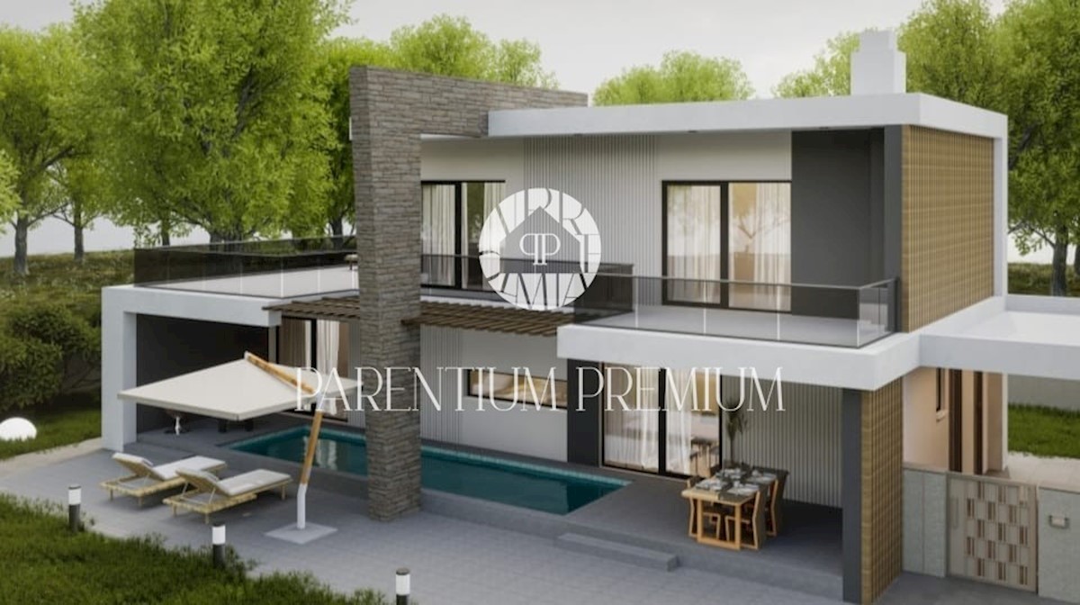 Nova moderna kuća sa bazenom u blizini Poreča