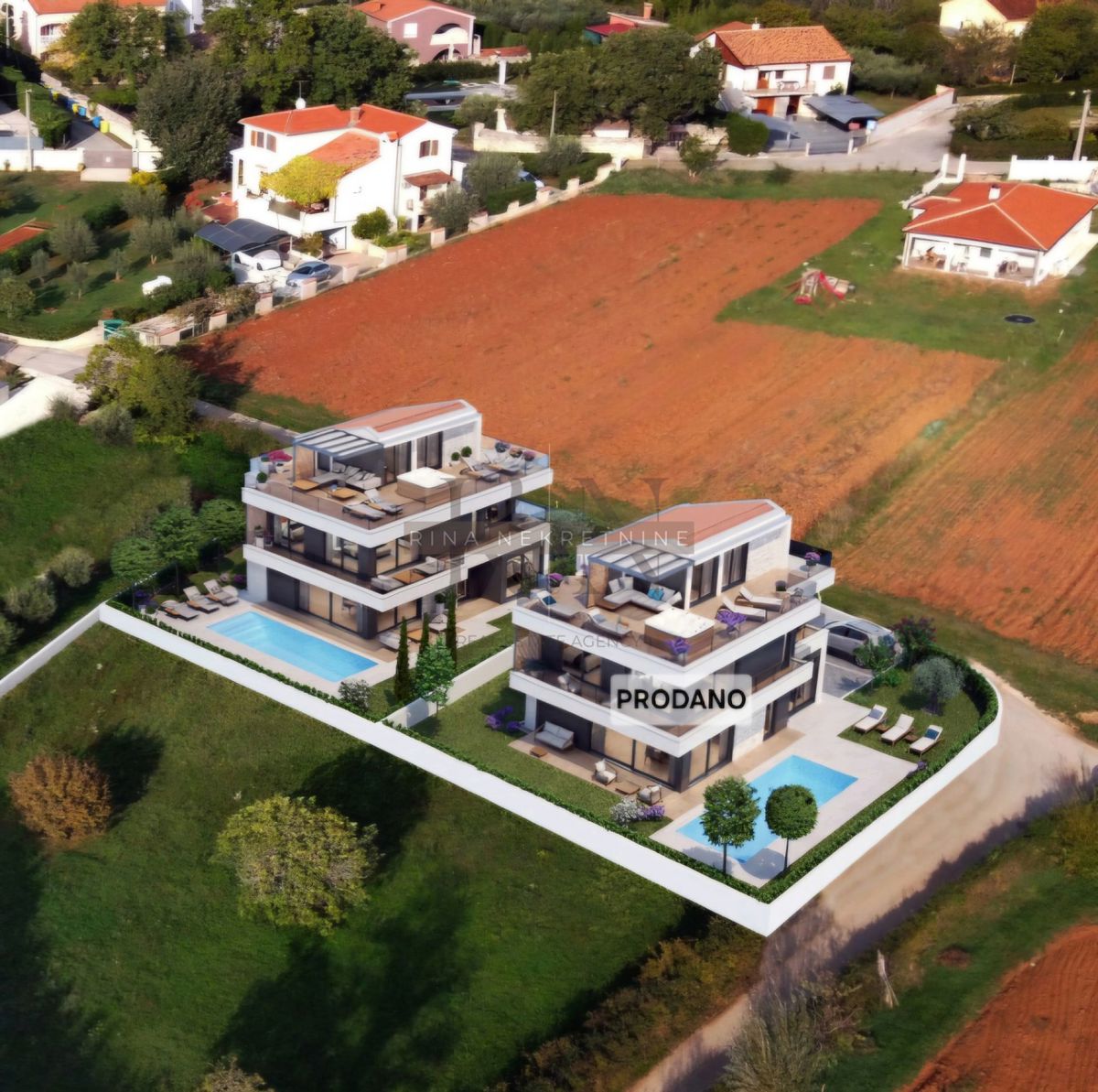 ISTRA-POREČ, LUKSUZNA VILA S BAZENOM I WELLNESS OAZOM 