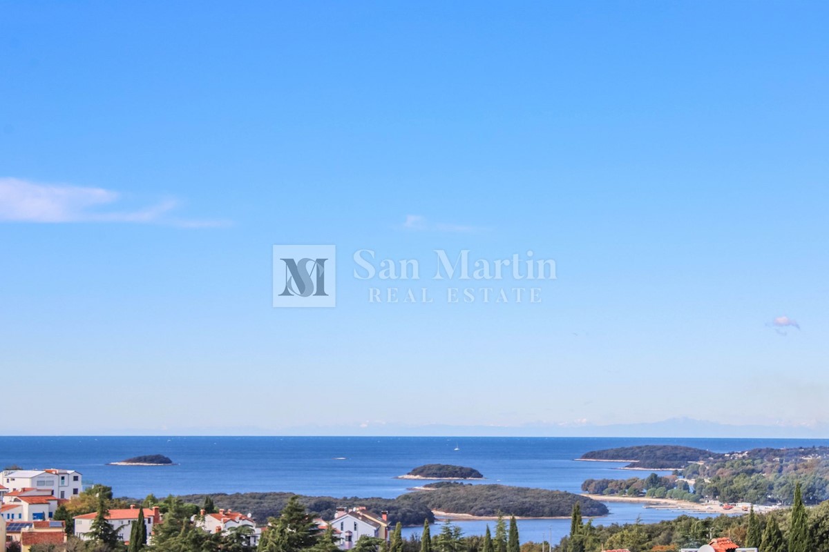 Poreč, surroundings - two-story apartment with a panoramic view