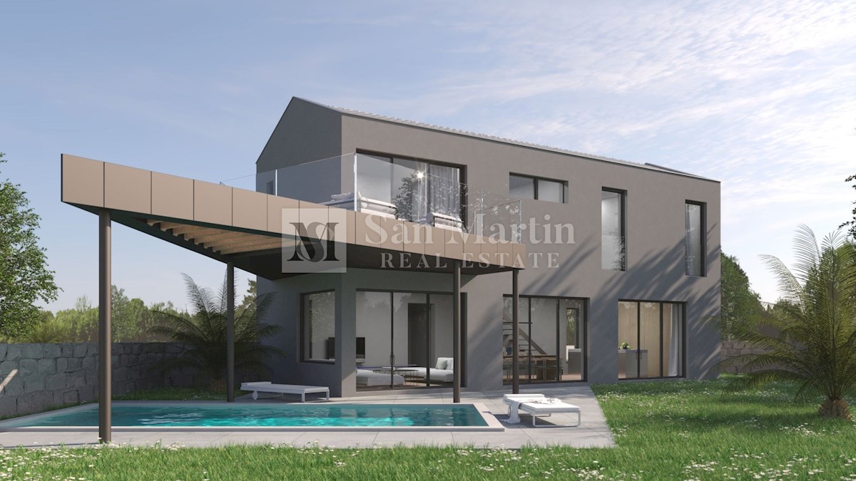 Poreč, surroundings - modern new building in a quiet location