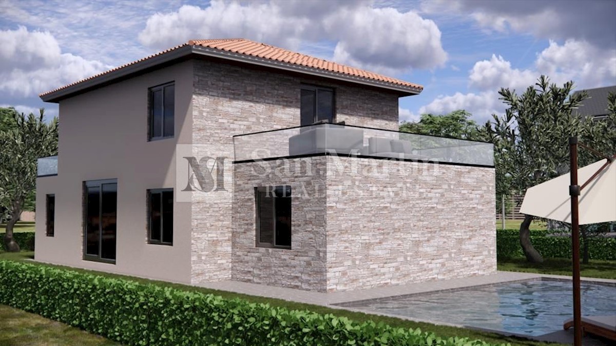 Poreč, okolica - samostojeća kuća s bazenom