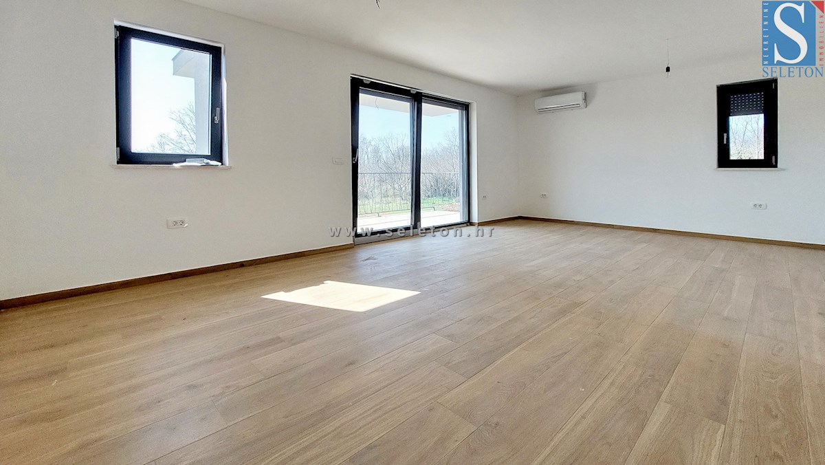 New apartment of 68 m2 in the vicinity of Poreč, 1st floor