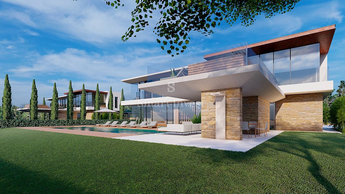 POREČ, ekskluzivna vila s bazenom i pogledom na more (V2)