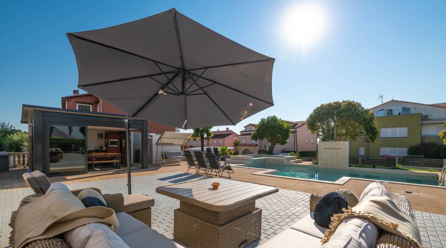 Poreč okolica, luksuzna vila sa bazenom