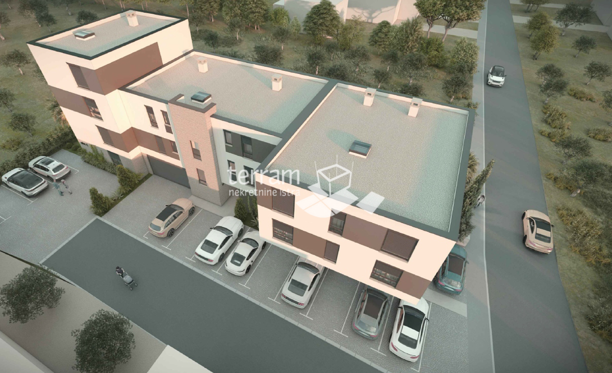 Istra, Pula, Štinjan, stan 126,22m2, 3SS+DB, II. kat, parking, blizina mora, NOVO!! #prodaja
